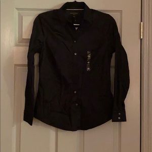 Black Banana Republic button down